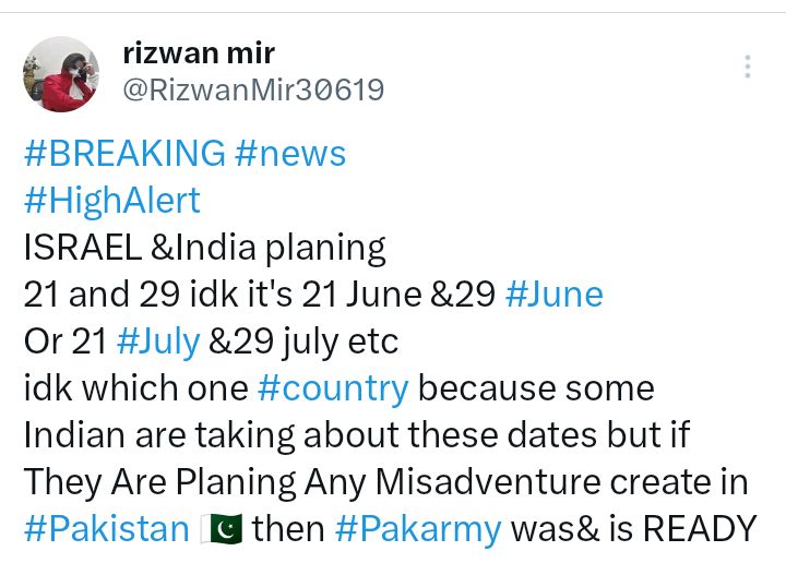 RizwanMir30619's tweet photo. #Breaking #news
#HighAlert #FIFA and every #usa🇺🇸 people's Milikowsky Bibi planing with Indian that how to Sabotage #FIFAworldcup & RT news post it and #humanity without waste of time exposed Bibi plans be careful because some Zionist people are talking about this video idk why? https://t.co/i1uCai9nQs