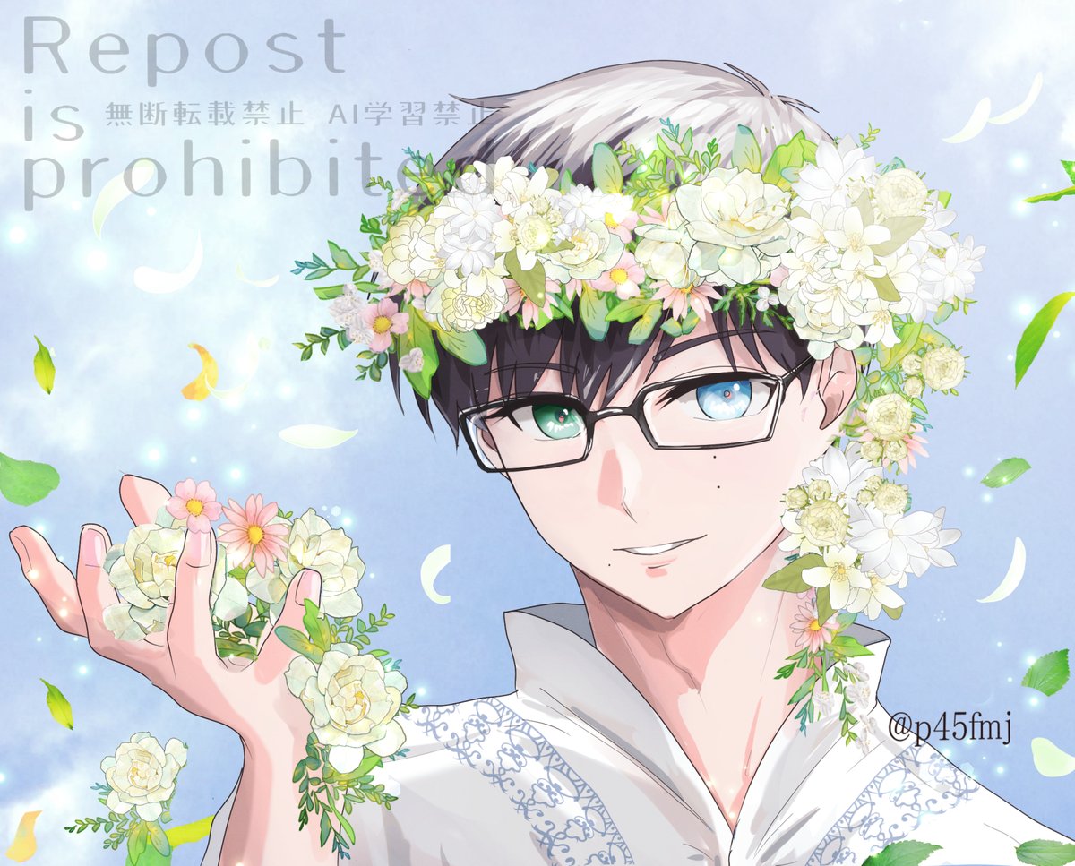 p45fmj's tweet photo. 夏至祭
#奥村雪男 #青の祓魔師 #青エク https://t.co/CEDgdD6yuP