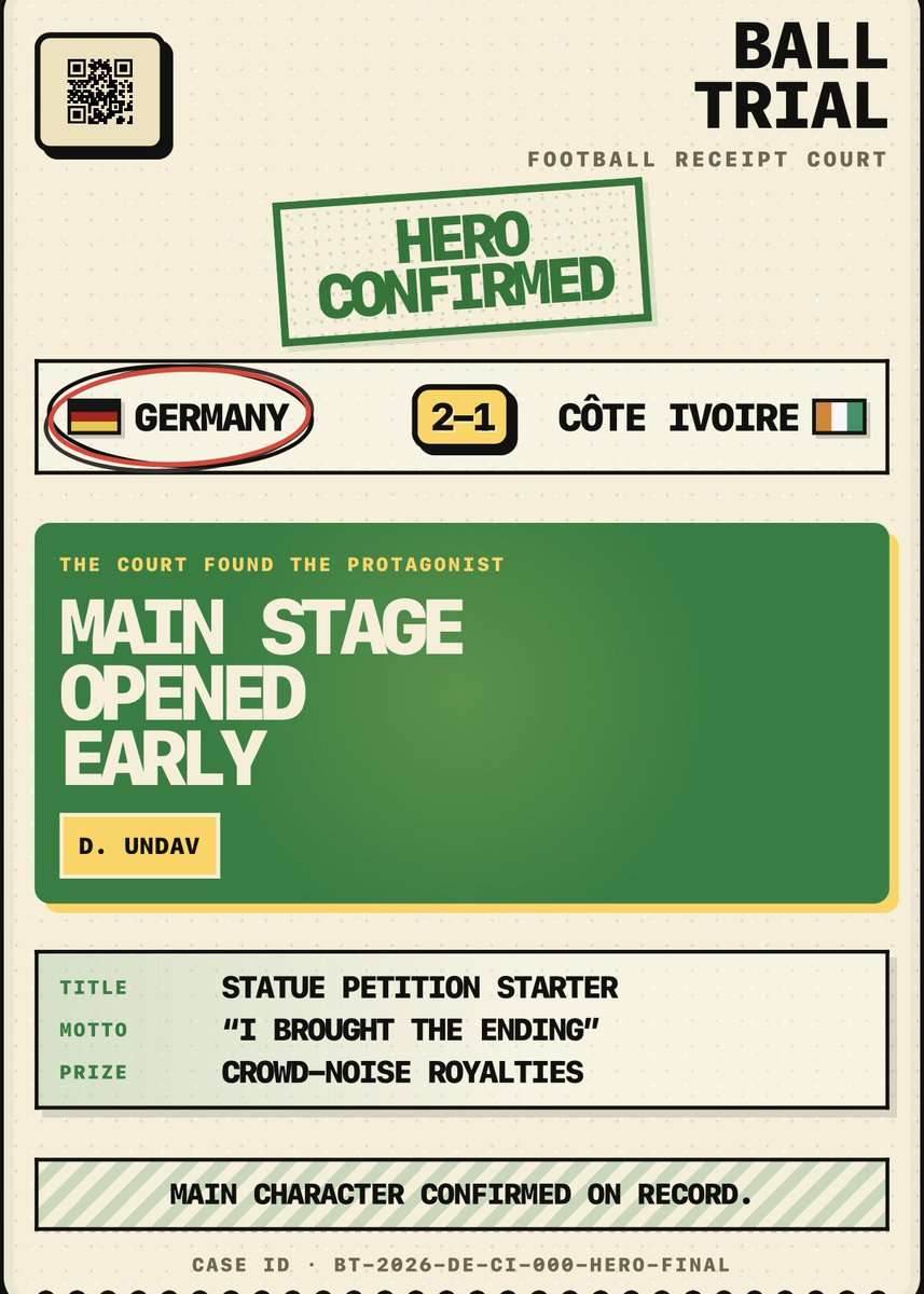 balltrialapp's tweet photo. #germany vs #ivorycoast  was a game of heartbeats. I���d call it as good as the NED vs JPN game.
#worldcup https://t.co/TB1ENnS7aV
