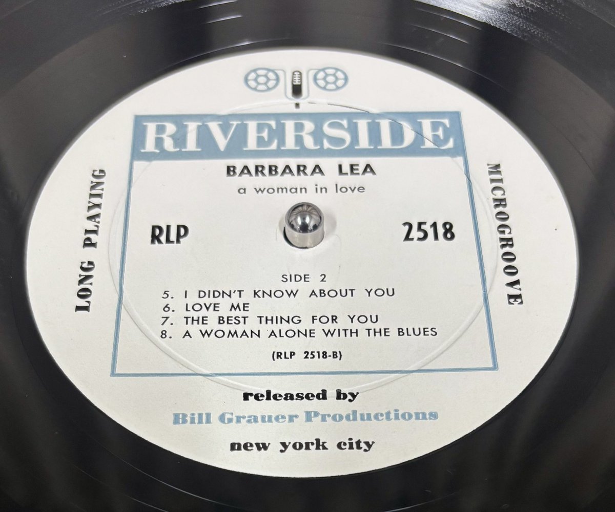 ?‍♂️ 本日の朝一は Barbara Lea『A Woman In Love』US盤1955年mono 