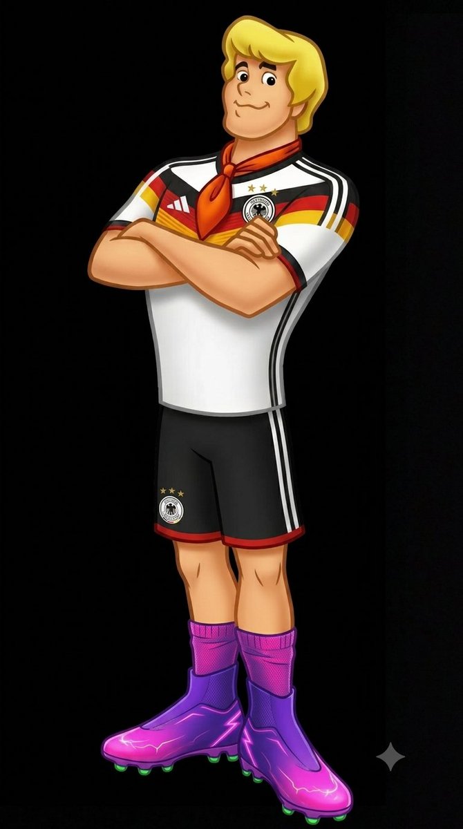 WWE_mark04's tweet photo. Fred aus Scooby Doo bestätigt in Interview dass er offiziell Deutschland Fan ist

#DFB 
#Cartoon 
#Fussball 
@DFB_Team https://t.co/gu6wjq9EqS