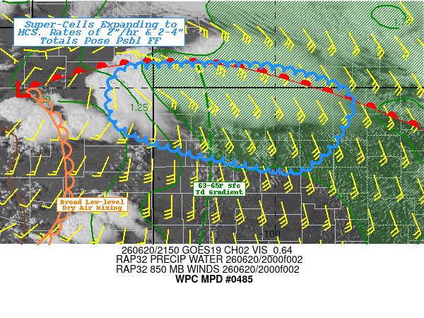 NWS Weather Prediction Center tweet media