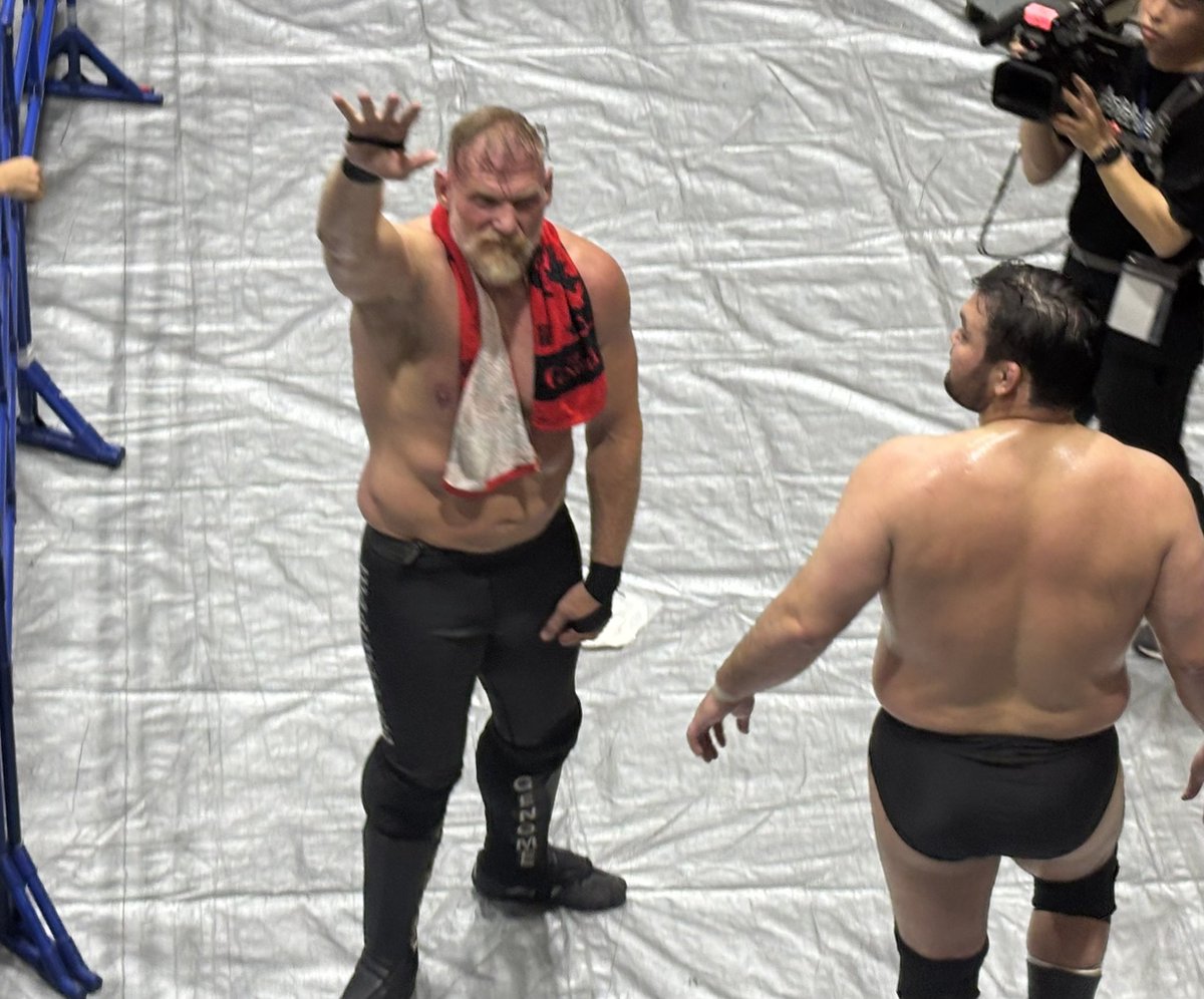 Red_1973_Rock's tweet photo. @njpwworld 絶対にジョシュ・バーネットをスポットでも参戦させた方がいいです！若手も得るものがたくさんありますよ！ https://t.co/LuNAbTQKmx