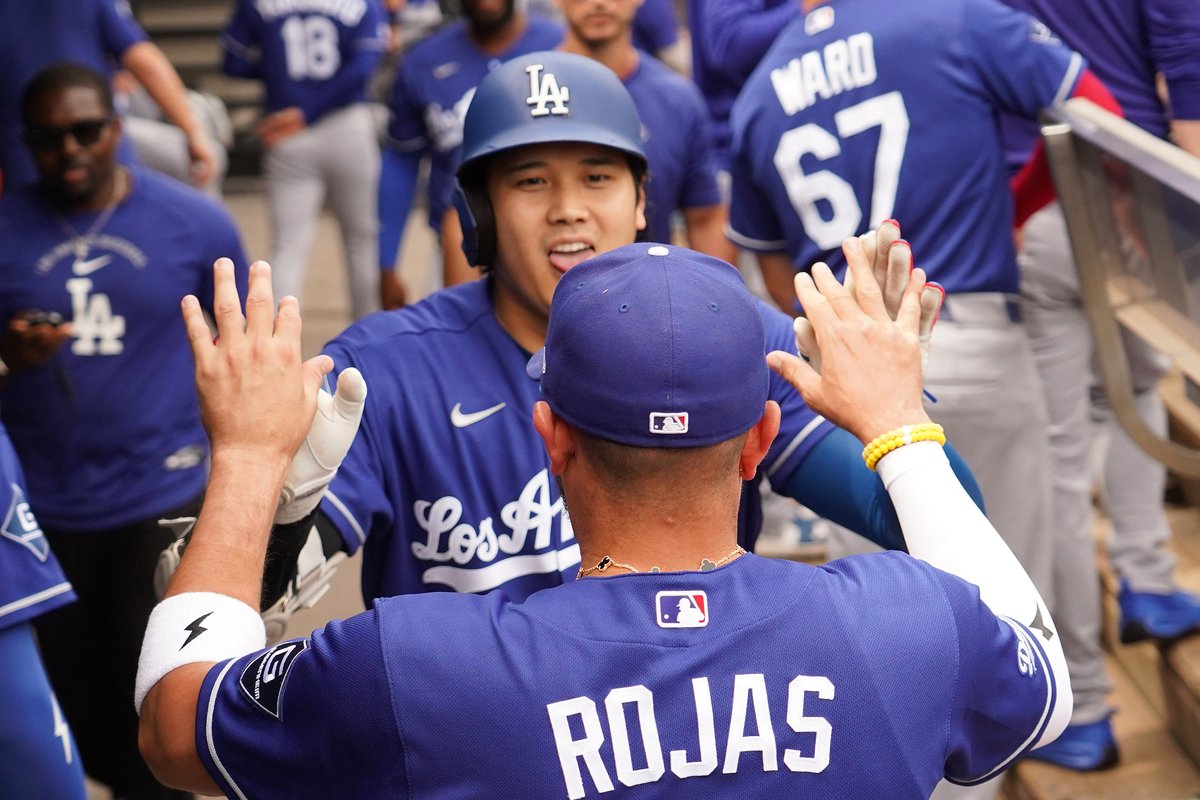 nelson__espinal's tweet photo. Shohei Ohtani is back in the lineup for the Dodgers. 

He missed Friday's game due to the birth of his second child, taking a very short paternity leave. 

Ohtani might also have used the rest for his knee and blister, which he'll be managing for a while. https://t.co/gavGMgSObf