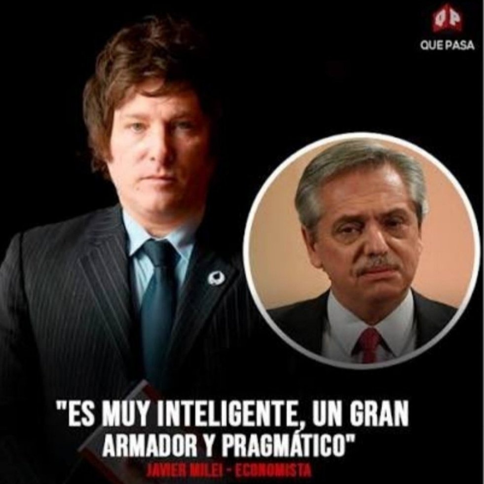 Jackes_is_back's tweet photo. Milei siempre fue kirchnerista, o esta no la viste? https://t.co/taK0aTVPgw