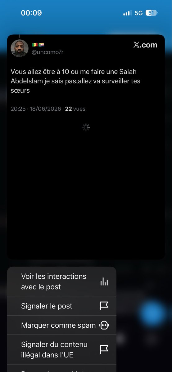 passerpourle's tweet photo. @CsmF09 @AmethC3410 @uncomo7r @tozz3alik Je continue ou je m’arrête là ? Psq il dis d’autres dingueries continuer à défendre des gens par nationalisme tout façon yum al qiyamah tout sera ressortis https://t.co/LLE2QkCOXV