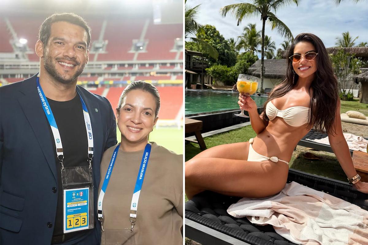 nypost's tweet photo. Brazil football boss allegedly uses federation funds to fly mistress to NYC before meeting up with wife for World Cup opening ceremony https://t.co/i9J8s8Oedl https://t.co/whQHvqiHmn