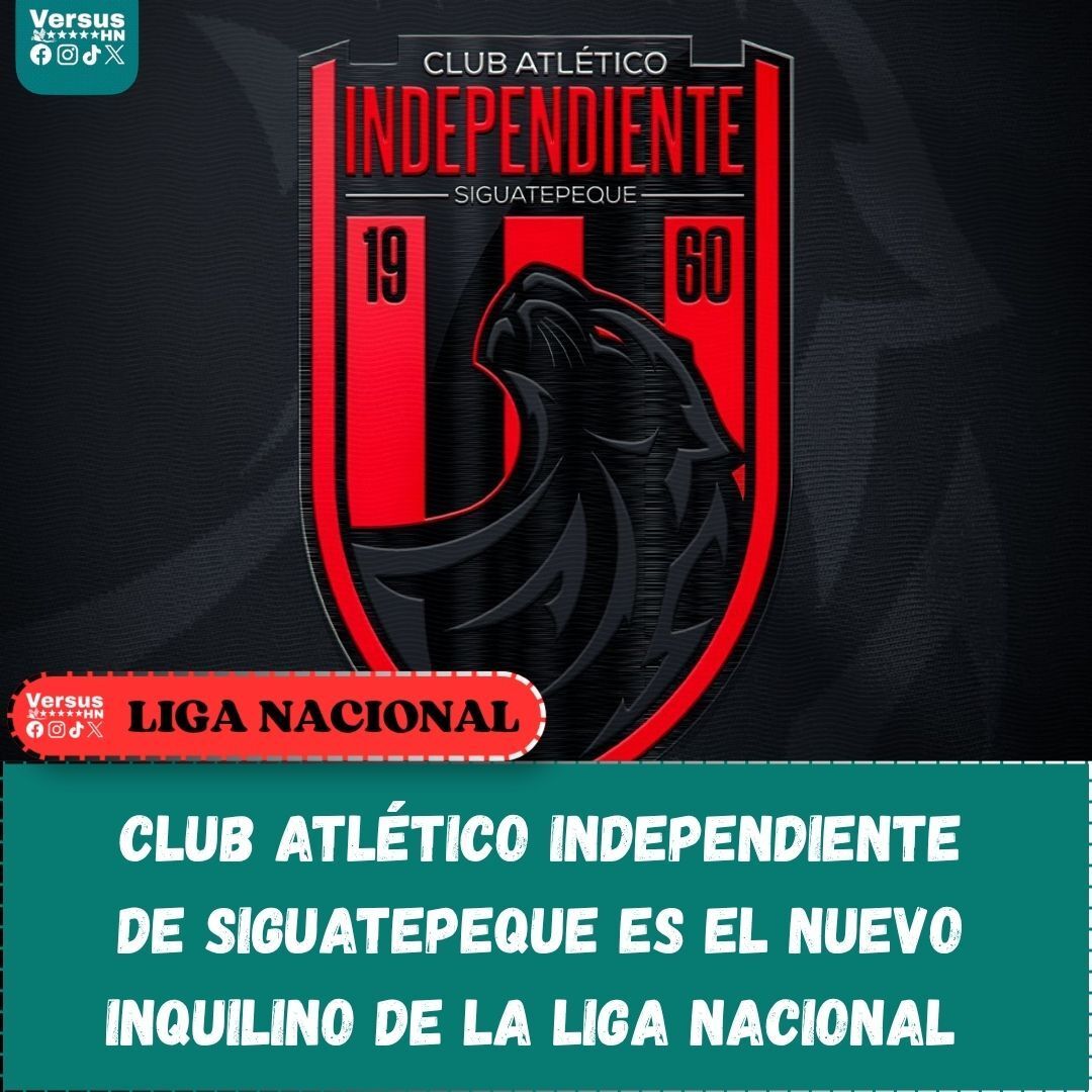 VersusHN's tweet photo. ⚪ #VersusHN|| Independiente equipo de primera división 

↪️ La Liga Nacional confirmó que el Club Atlético Independiente de Siguatepeque jugará en la primera división, ahora tendremos 12 equipos, a espera del nuevo formato.

#Independiente #LigaNacional #FutboHondureño https://t.co/NRaMLVAfTl