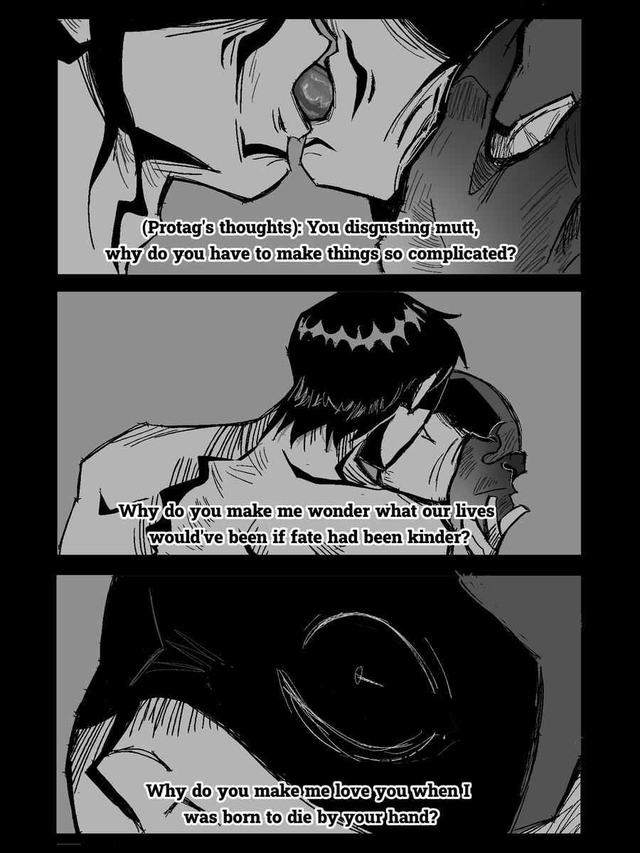 elslvt_'s tweet photo. "Soulmate enemy 
Have it your way" 

#palegun #ninah #noimnotahuman https://t.co/2qv9ssfZR7