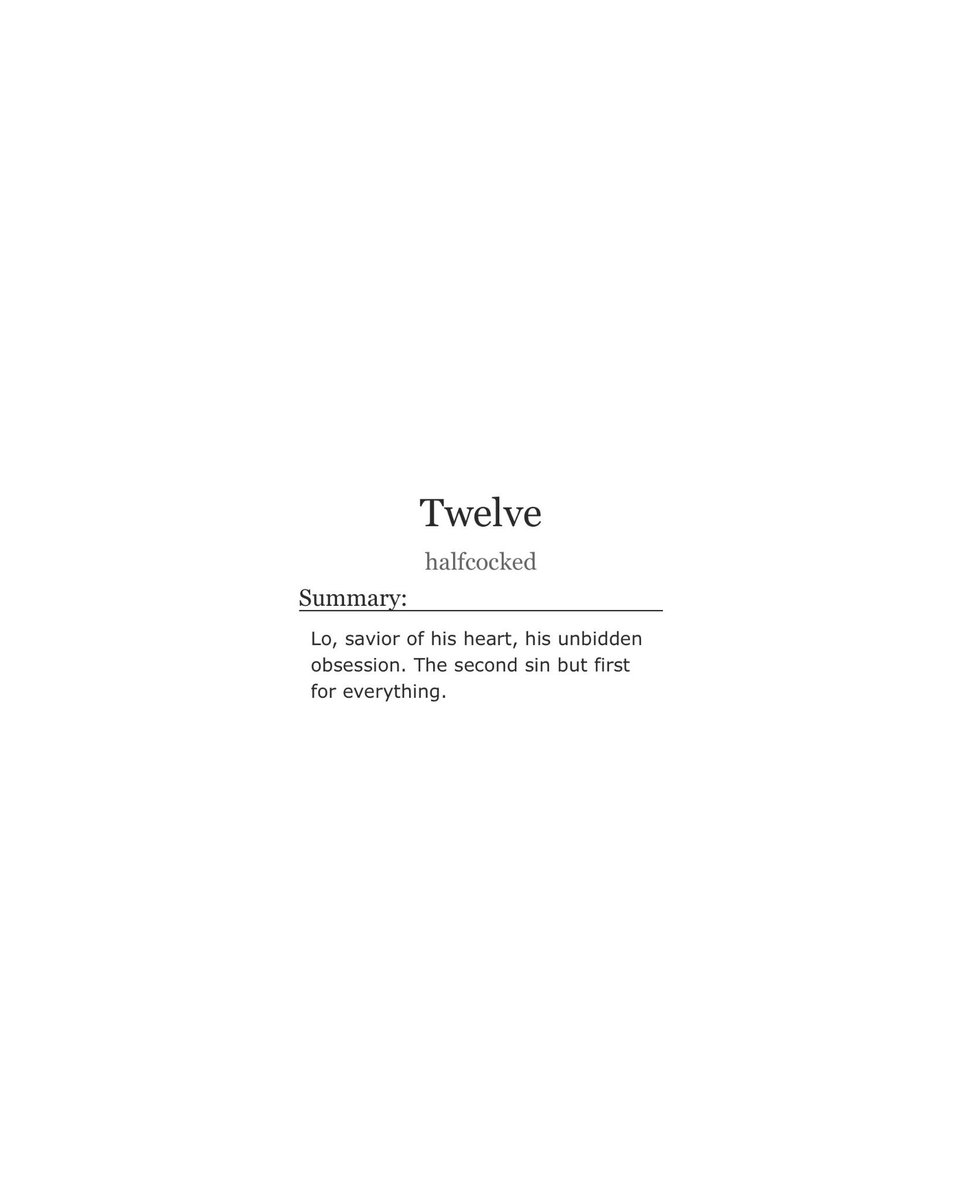 half___cocked's tweet photo. twelve chapter 2
lolita #henwill 

https://t.co/5KxVyVPOaQ https://t.co/LI2YX1hxoF