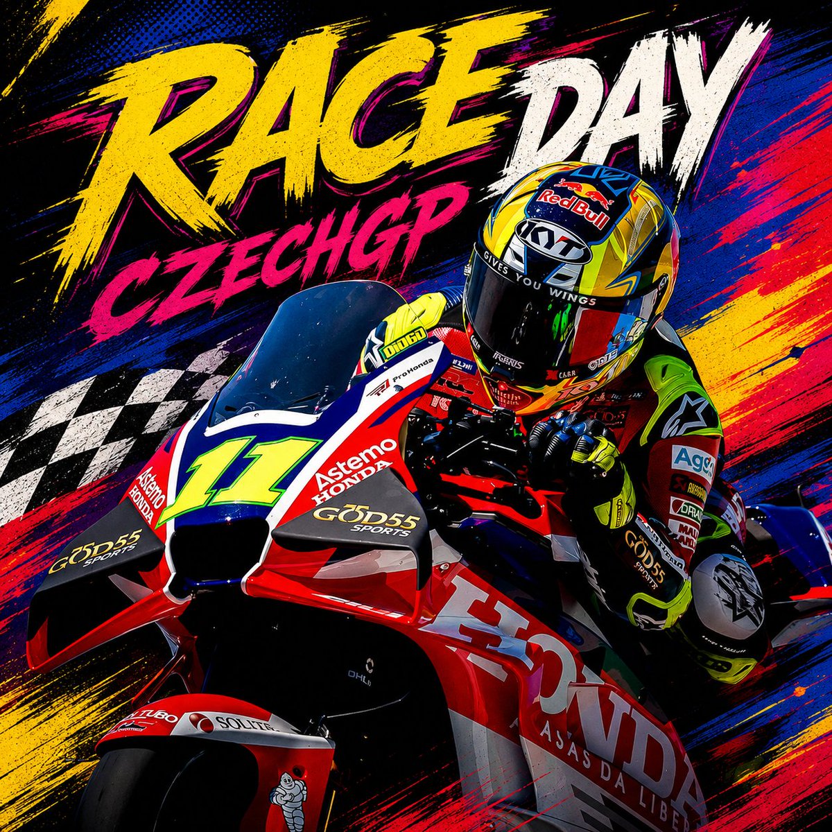 losbordini's tweet photo. Sunday #RaceDay #MotoGP #CzechGP https://t.co/heZLgbTwf6