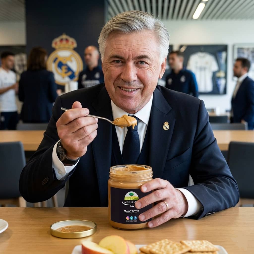 santaanafoods's tweet photo. Endrick: " I love peanut butter very much"
Ancelotti: https://t.co/8oKsPg9HnU
