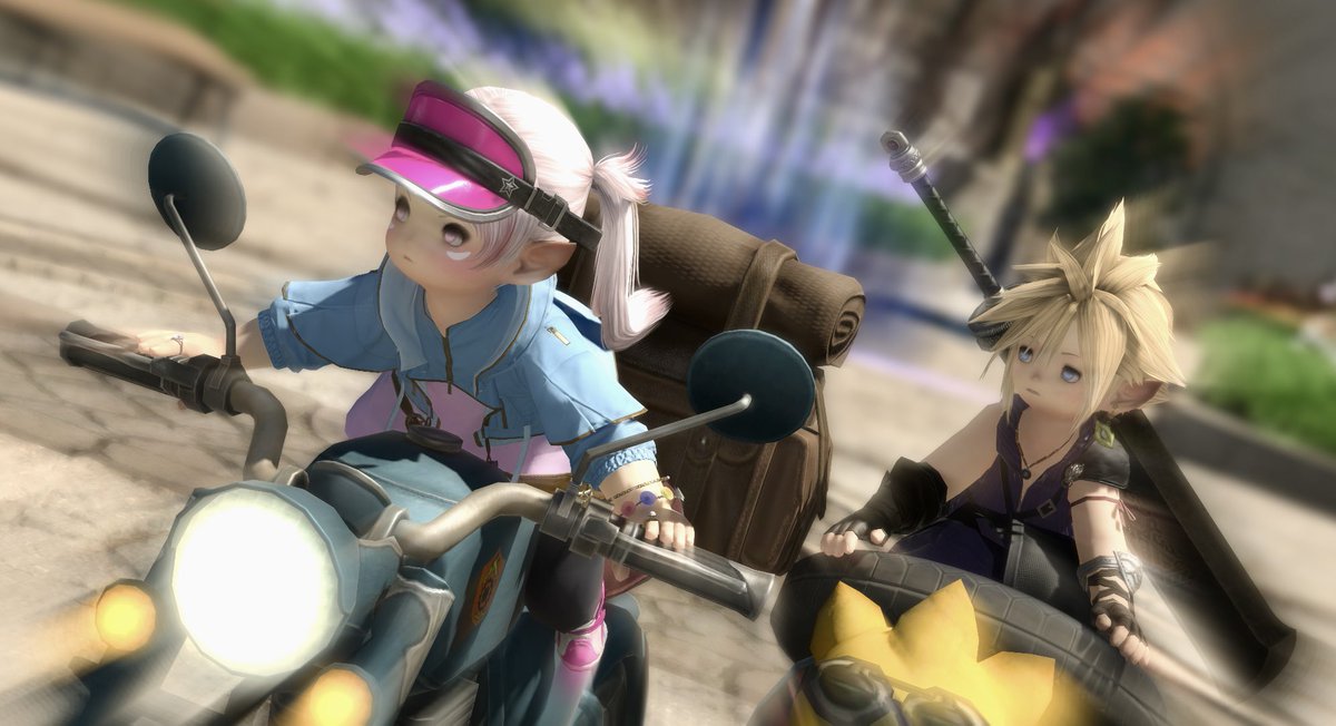 ff14level2's tweet photo. 🐰🐶🏍³₃ https://t.co/bm5GTTWbXi