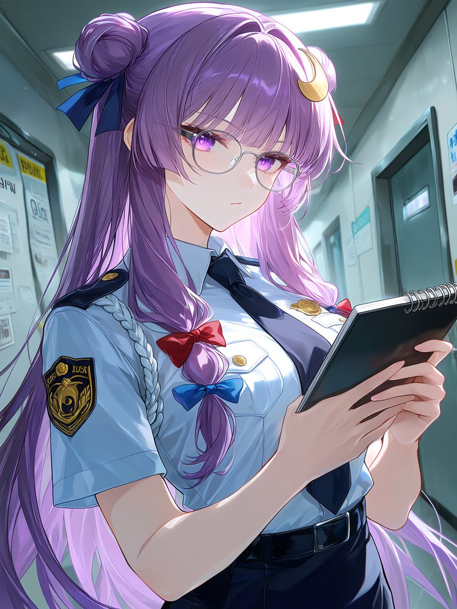 koipatche_fern's tweet photo. 1枚目→女子高生パチュリー
2枚目→巫女パチュリー
3枚目→警察官パチュリー
4枚目→プールで遊んでるパチュリー

#東方Project #AIイラスト https://t.co/3zIk4VL2as