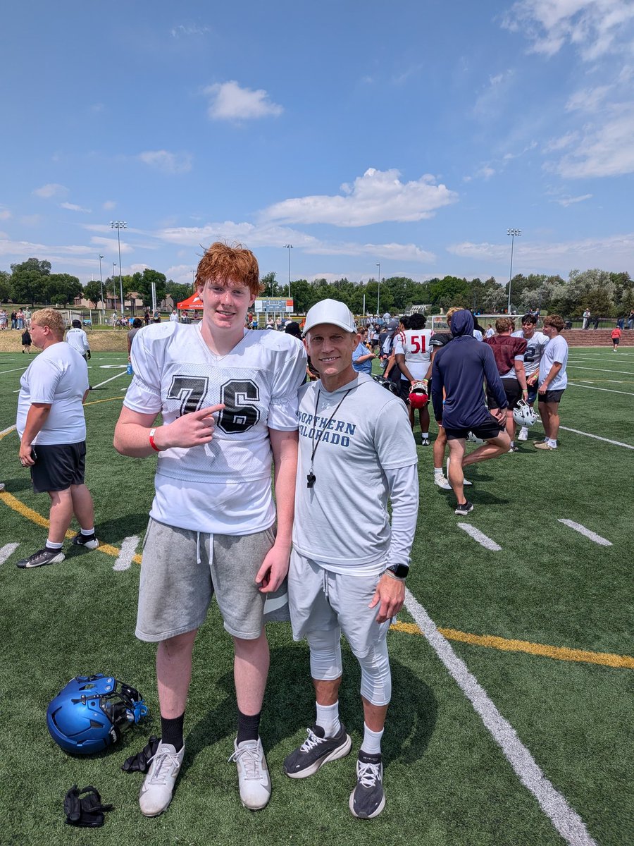 LukeSeipp's tweet photo. Thank you @UNC_BearsFB for the great camp. @CoachJdubb12 thank you for the conversation and feedback afterwards. 
@CoachNickNissen thank you for your time at the end, looking forward to staying in contact.
Always enjoy getting the chance to compete. Great to see @brooks_hamlett https://t.co/cNDdKT0Iye