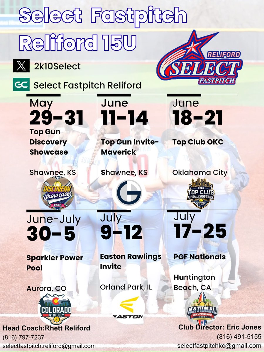 Select Fastpitch 2K10-Reliford tweet media