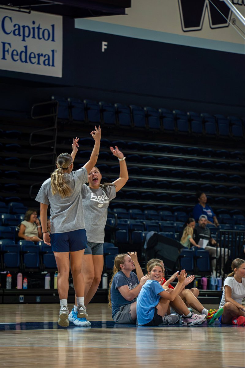 IchabodWBB's tweet photo. We loved having our current Bods &amp; lil future Bods in Lee Arena this week! Our players stepped in to the role of “Coach” for youth camp - thank you for your direction, advice, &amp; positivity! https://t.co/YZEUlMYKtC