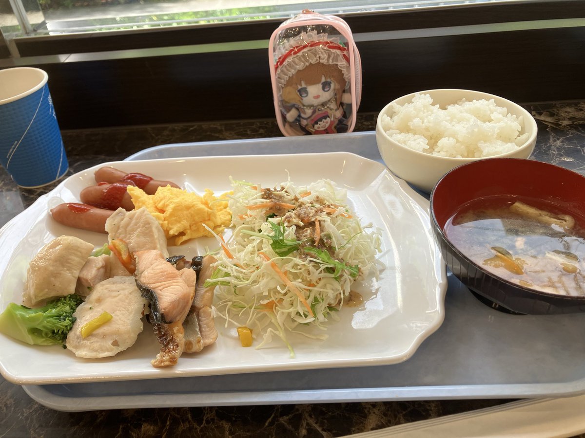 NiceJapan0723's tweet photo. おはよう朝ごはん
今回のビジホ飯は控え目に https://t.co/3StLNtF4nw