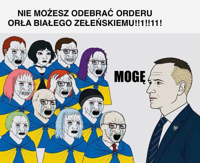 jerzykajdas's tweet photo. JAK UKRAIŃCY ODDAJĄ NAM MEDALE TO MY ODDAJMY UKRAINIE UKRAIŃCOW. https://t.co/5r3bWicfhM