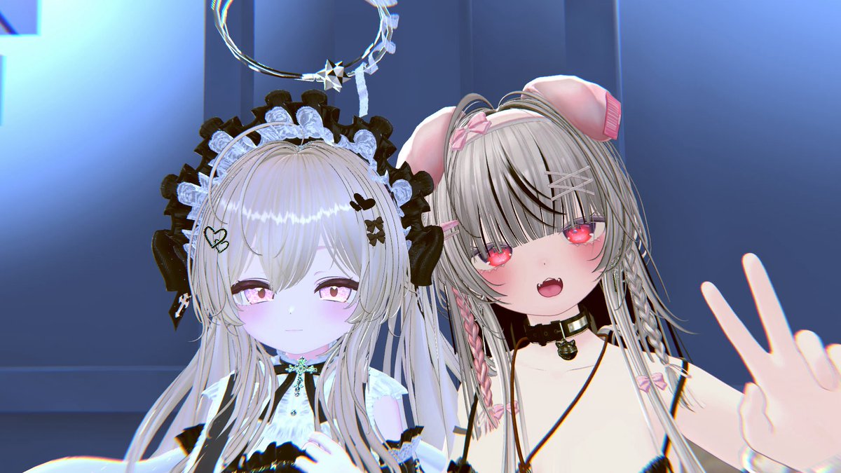 tane_Scarlet's tweet photo. #VRC_Heretic 
金曜日の夜！！Hereticのアフターに行ってきました〜！！また1人初めましてのシスターさんに会えて嬉しかったー！！ https://t.co/gypmB15a5M
