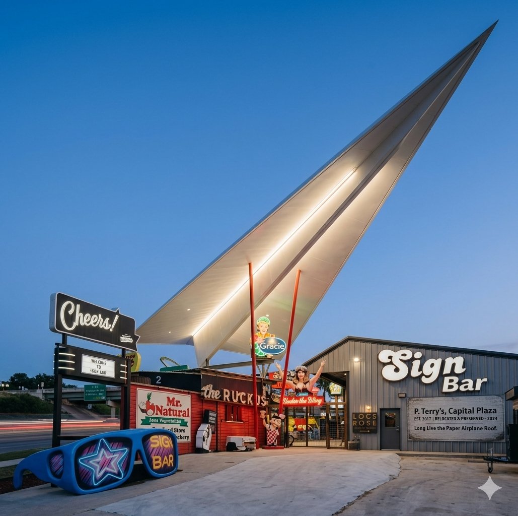 LinkedGlenn's tweet photo. @LoewyLawFirm Maybe a GoFundMe to fund moving that paper airplane out east to Sign Bar? https://t.co/dvPYP88RaI