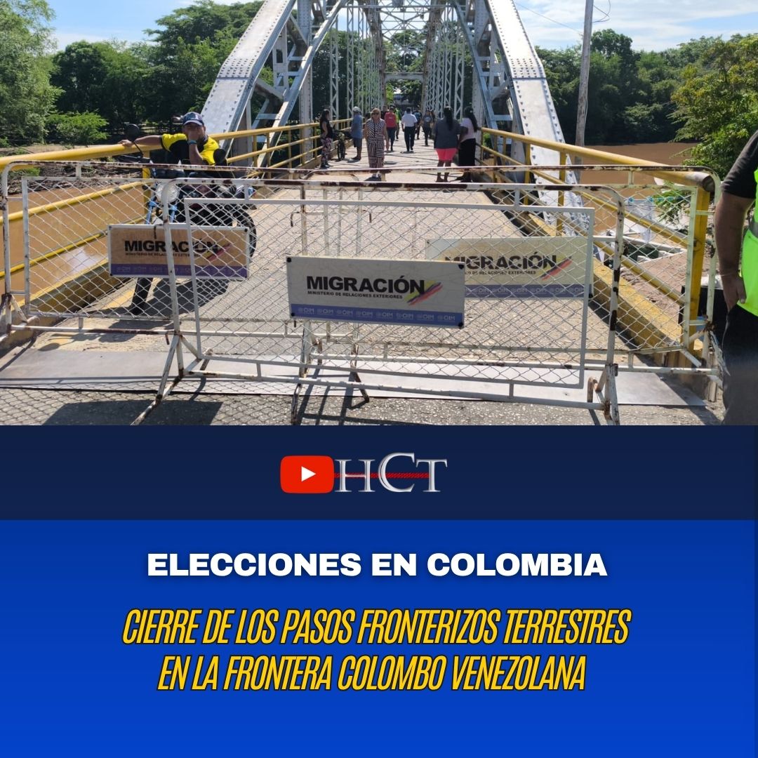 Norbey_Marin_'s tweet photo. El presidente Gustavo Petro anunció que la frontera con Venezuela permanece cerrada desde las 6:00 a. m., en el marco de las medidas de seguridad y control territorial desplegadas para la jornada electoral en Colombia. https://t.co/qVPP8iAgLm