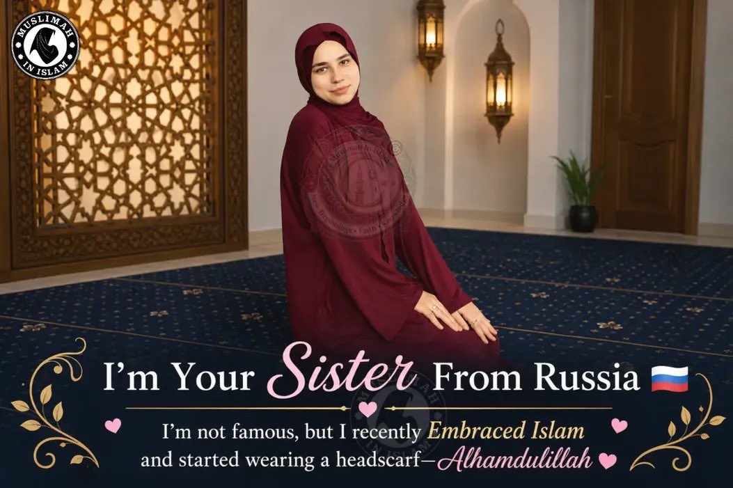gumseewadaa's tweet photo. I’m not famous, but I recently embraced Islam and started wearing a headscarf _Alhamdulillah 🙏🏻

If you’ve come across this thread, please show some support.

I’m looking to connect with a kind and supportive audience here and on Instagram. Also, please recommend places to buy high-quality headscarves and Sharia-compliant clothing (I’m also open to collaborations 🫶🏼)

Welcome to Islam sister 🍃