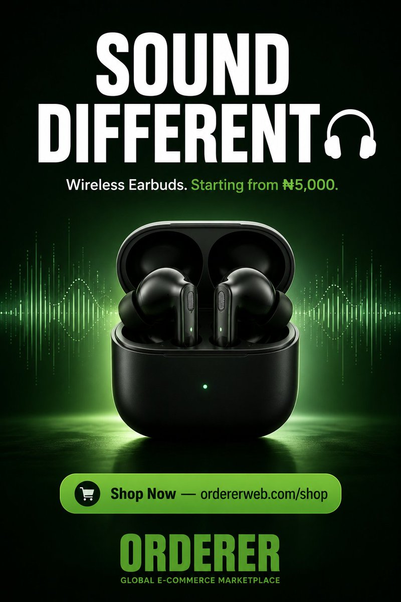 _Orderer_'s tweet photo. Cut the wire. Upgrade your sound 🎧🔥 Wireless earbuds from verified sellers on Orderer. https://t.co/0Ud8zbP9QJ https://t.co/UebbpOLDFy