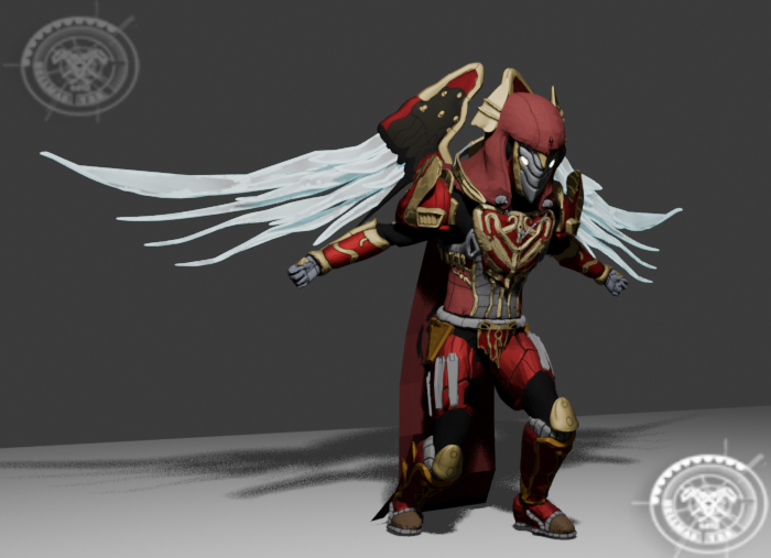 Hellmaster_6492's tweet photo. Armor set Patreon poll winner from May "Angels Nine" Hunter Armor. Combining the trials of the Nine armor from Destiny 2 to the Hellguard of Darksiders. (1 of the 3 of the set warlock, Titan coming soon) #destiny #Destiny2 #Destiny2Art #DestinyArt (animation in the comments) https://t.co/hHl6lDOvdQ
