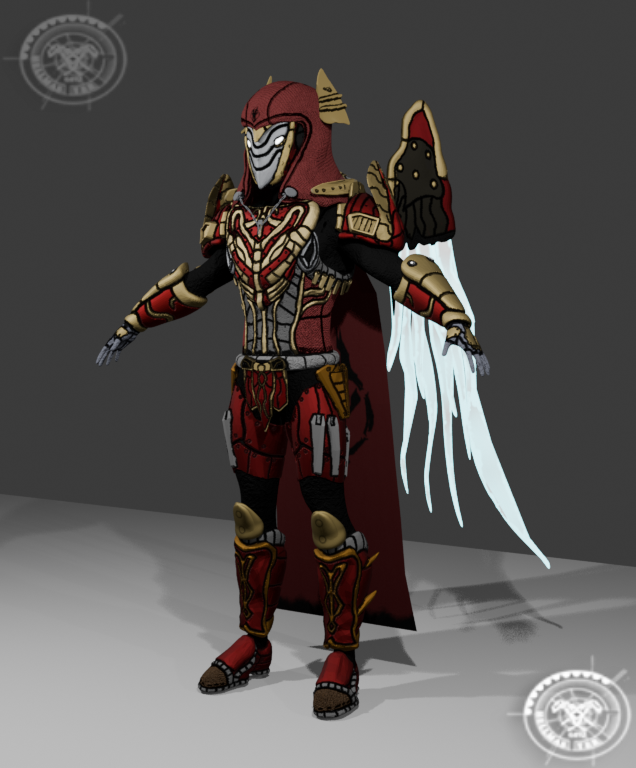 Hellmaster_6492's tweet photo. Armor set Patreon poll winner from May "Angels Nine" Hunter Armor. Combining the trials of the Nine armor from Destiny 2 to the Hellguard of Darksiders. (1 of the 3 of the set warlock, Titan coming soon) #destiny #Destiny2 #Destiny2Art #DestinyArt (animation in the comments) https://t.co/hHl6lDOvdQ