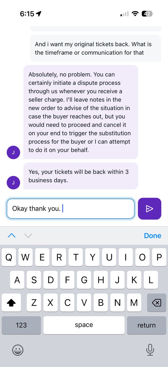 nixx_'s tweet photo. @TeamStubHub @StubHub @ScottFriedman3 Literally $3.5K of loss when I followed all direction as a seller. MAKE IT MAKE SENSE. No one will answer the questions, they sound like bot. https://t.co/XkKuANTRpg