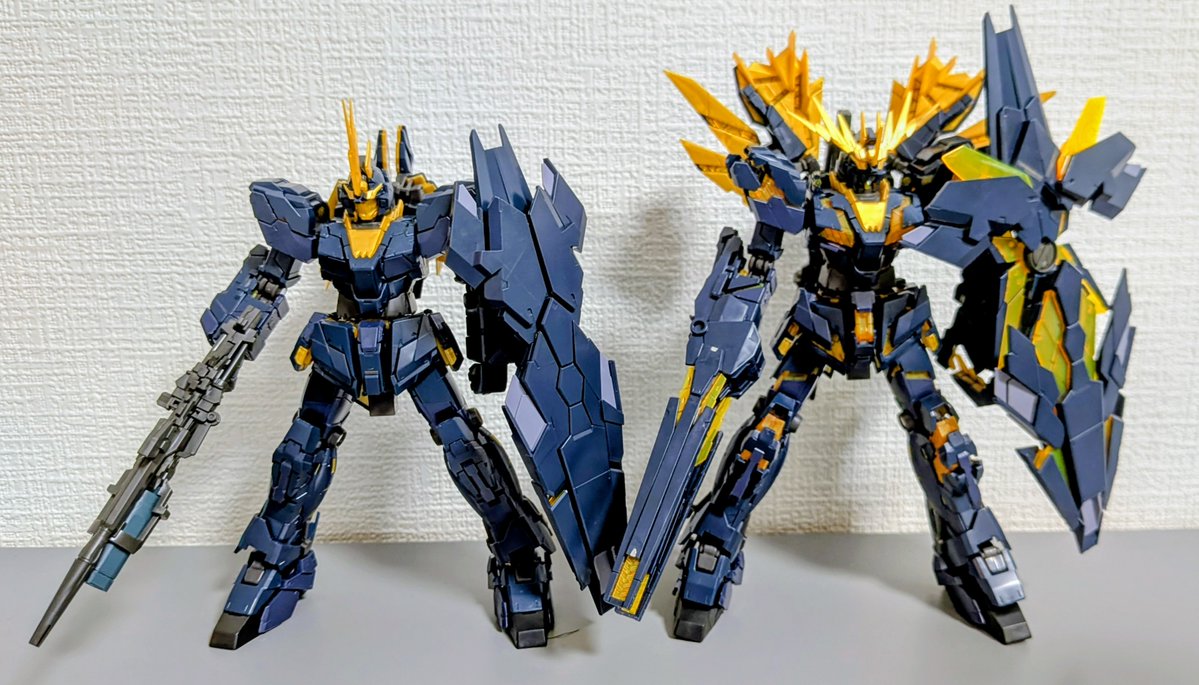 tomatomaster01's tweet photo. バンシィ・ノルン
ユニコーンモード
デストロイモード
完成。
立体物として2体並べたかった。
#ガンプラ https://t.co/ej3FvIxOuq