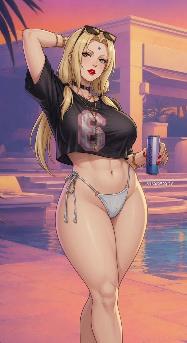 animelover2k's tweet photo. Tsunade in GTA 6 cover https://t.co/PJnjIaXdEv