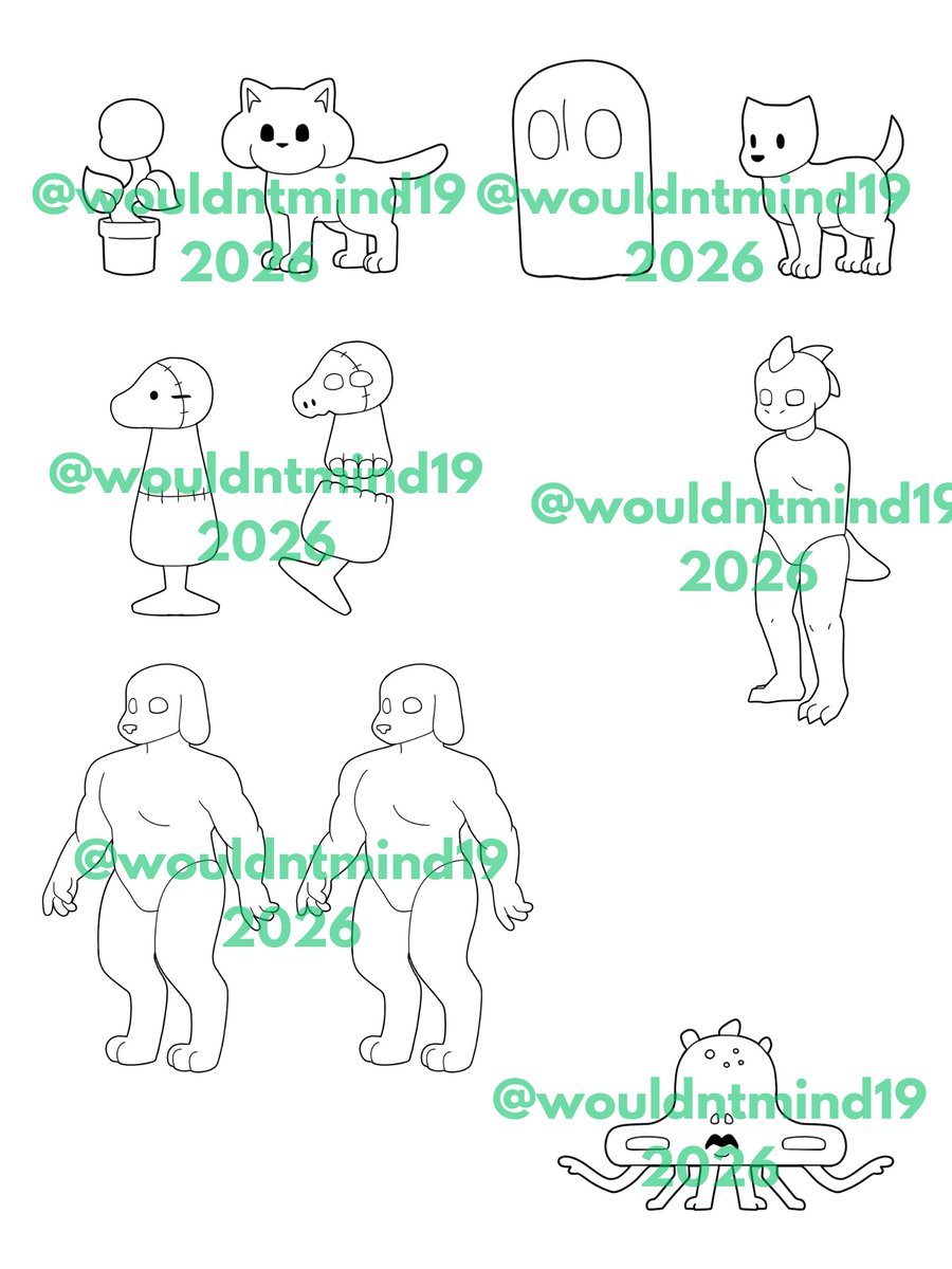 MindlessSf87122's tweet photo. https://t.co/FwDyKd4AAu

Selling bases of the Undertale cast!!

These can be used for Personal AUs and Adopts!

Currently selling for 50$!

#undertale #undertaleau #sansau #base #bases https://t.co/wP8aafqabq
