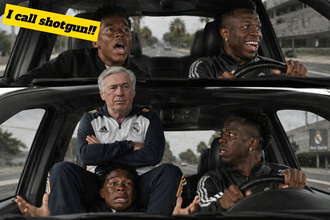 TheBlueLampCFC's tweet photo. When Endrick calls shotgun... https://t.co/ONO5gtk7j6