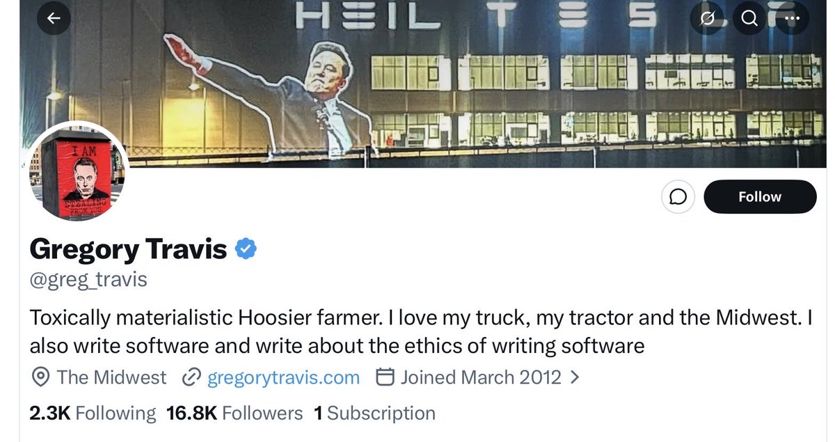 JusticeAndPeace's tweet photo. @greg_travis said the toxically materialistic scumbag…
You must have a split personality man, and not the fun kind…LOL https://t.co/RnT7kBweus