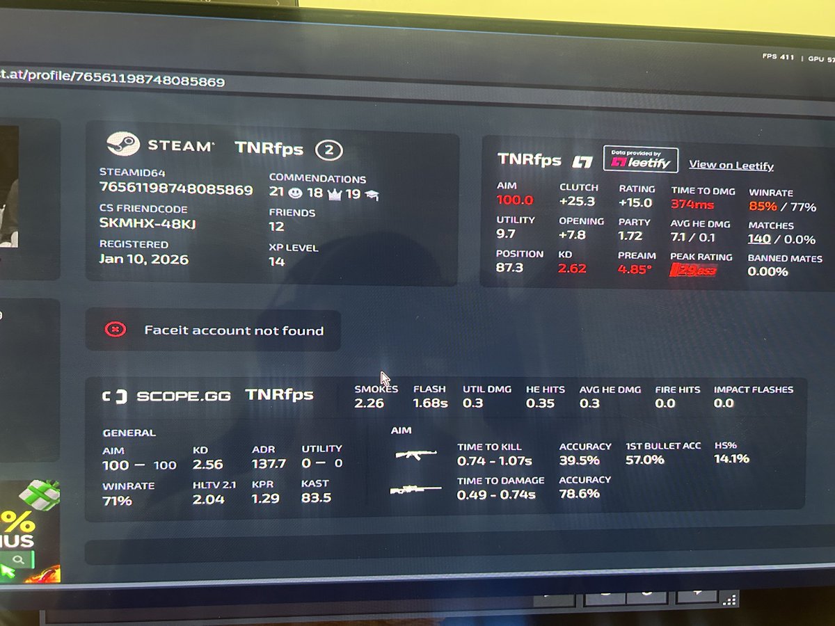 ColdOatz's tweet photo. Decided to try prem after watching the major and feeling really excited to play some cs on my day off. This shit is STILL riddled with hackers. It cannot be that hard to implement an anticheat. fucking blizzard would take care of this game better @valvesoftware @CounterStrike https://t.co/3ZIMymuDyZ