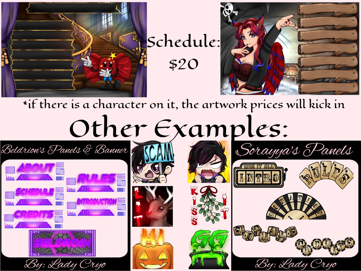 ArtbyLadyxCryo's tweet photo. All the commission information is here.
My DMs are open. https://t.co/7RmFbgFyUP