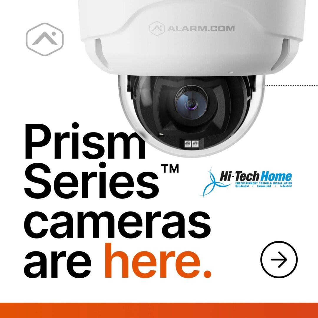 HiTechHome's tweet photo. Prism Series™ cameras do more than record. See clear, full‑color video day or night and proactively deter threats before they escalate. From entry activity to after‑hours protection, you’ll always know what’s happening. Don’t just record your business—protect it. https://t.co/vyQWOltJqK