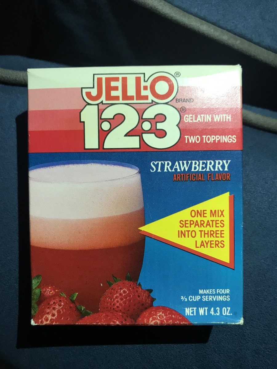 TechPharmacyTe1's tweet photo. @ThatEricAlper I have 3...Vienetta, Jell-O 1-2-3 and lastly, Arbys loaded potato bites, they camw with a tasty ranch sauce, but it was different from ranch, it had something in it but I can't remember https://t.co/IdVkrwQ3UD
