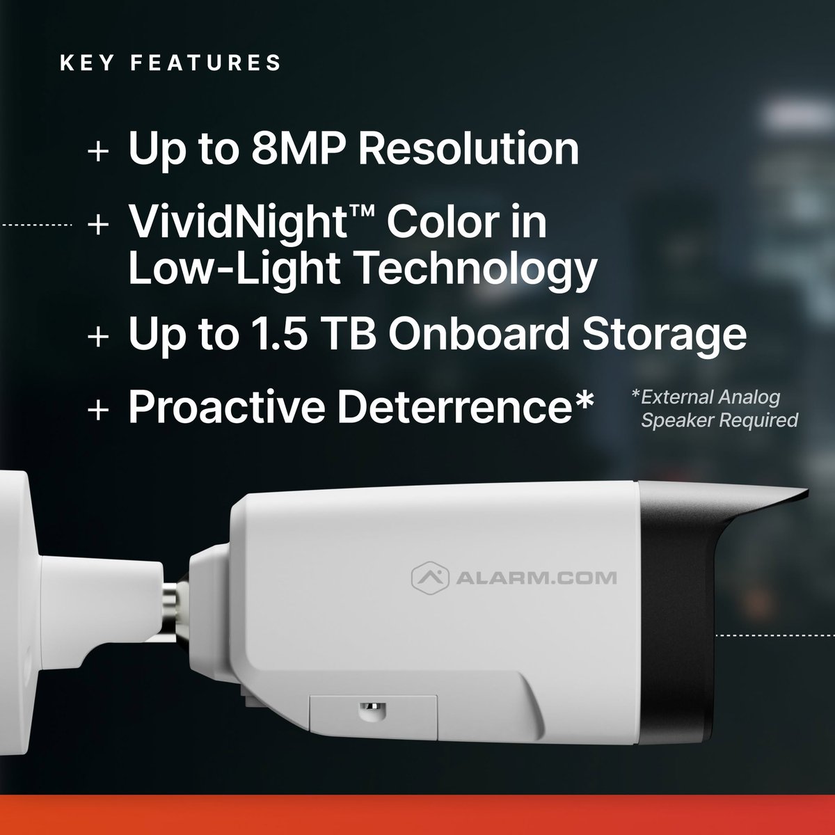 HiTechHome's tweet photo. Prism Series™ cameras do more than record. See clear, full‑color video day or night and proactively deter threats before they escalate. From entry activity to after‑hours protection, you’ll always know what’s happening. Don’t just record your business—protect it. https://t.co/vyQWOltJqK