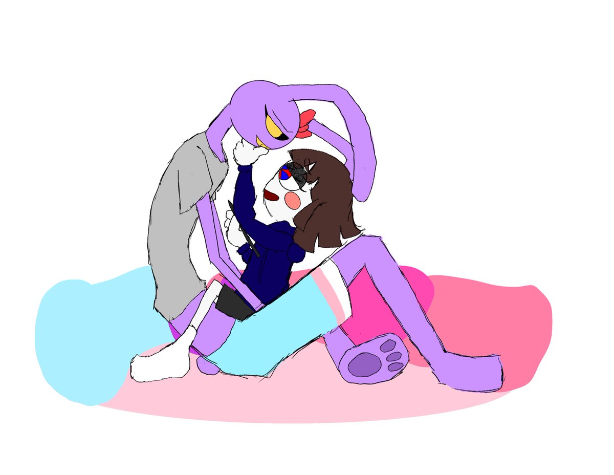 PhiaPrevost's tweet photo. I just hope somewhere out there, they’re trying on makeup, playing dress up, and maybe cuddling on occasion…
#tadc #funnybunny #abbyroy https://t.co/ndp3pMMPLp