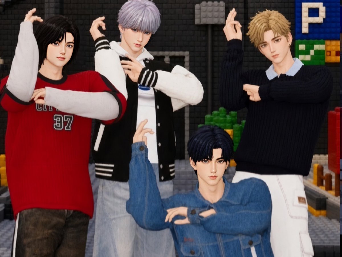 windjump's tweet photo. 이뻐서 만들어 봄 💙🖤💛🤍 https://t.co/9jSRfrJSJ0