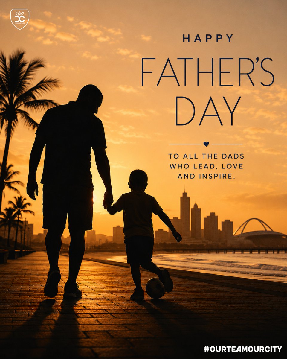 DurbanCity_FC's tweet photo. Behind every dream is someone who believed first

Happy Father’s Day to all the fathers and father figures 💙⚽

#HappyFathersday #durbancityfc🔵⚪️ #ourteamourcity https://t.co/whZdY79TRs