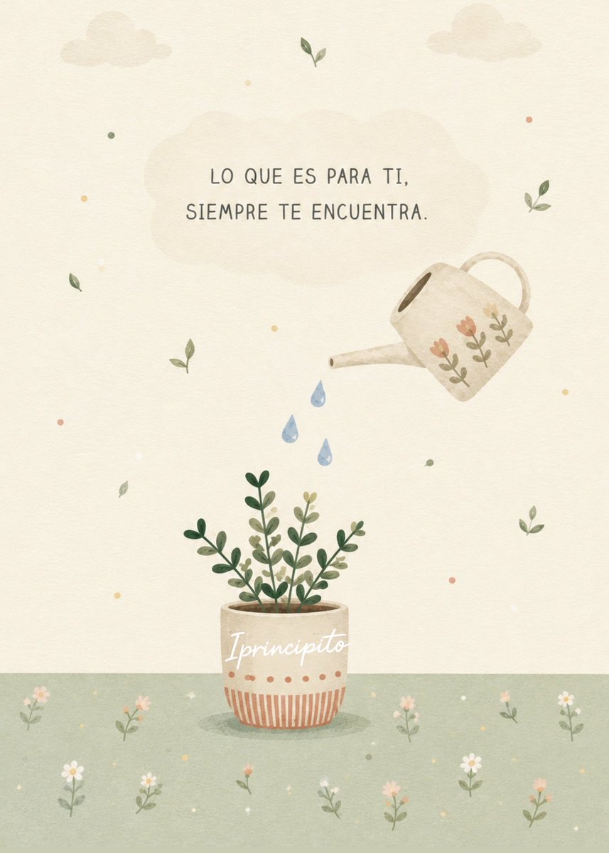 iPrincipito's tweet photo. Confía en tu camino. Lo que realmente es para ti no necesita perseguirse; encontrará la forma de llegar a tu vida en el momento indicado. 🌿✨ https://t.co/6DOhM93fkP