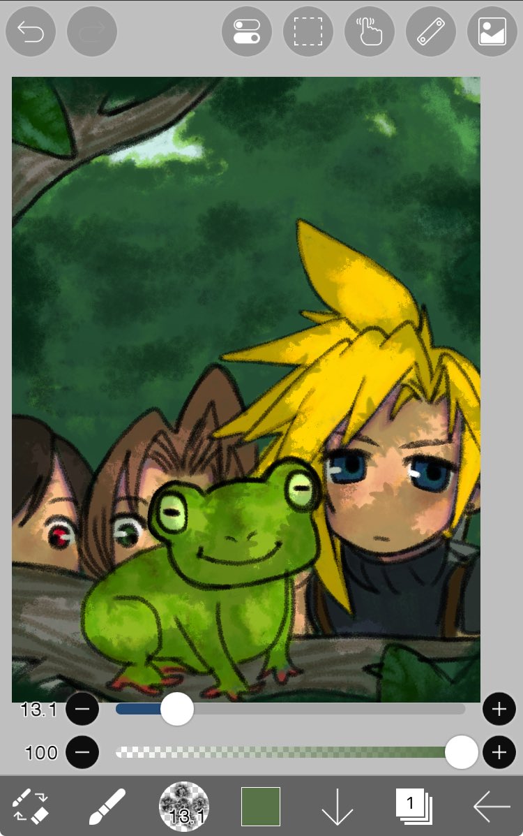 cloudthepuppy's tweet photo. we found a frog https://t.co/7WZPN4gUex