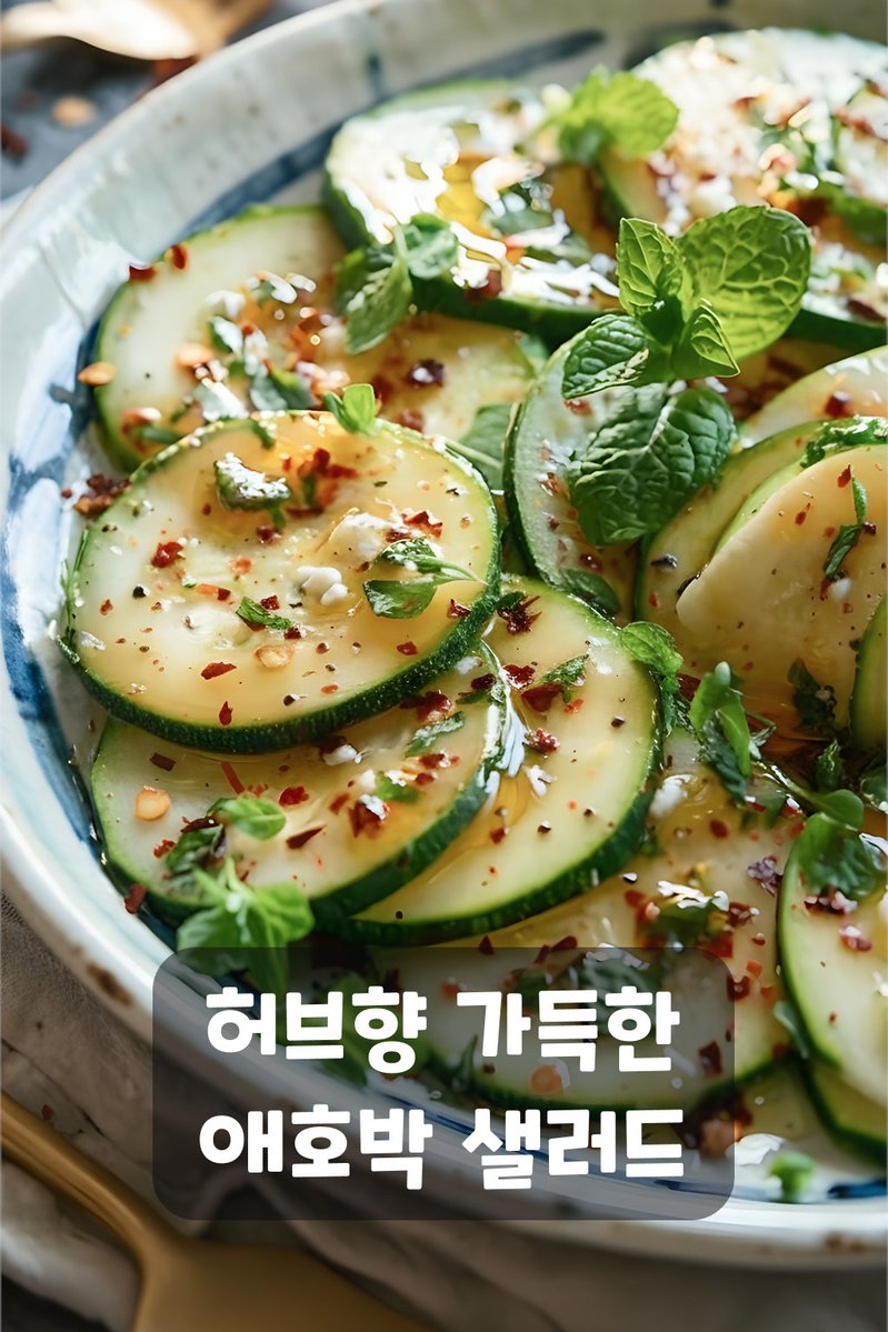 everbite's tweet photo. 허브향 가득한 애호박 샐러드 🌿🥗 

아침에 귀찮을 때, 
5분이면 완성되는 
허브향 가득한 애호박 샐러드 ✨
가벼운 한 끼가 필요할 때도 
이게 정답이에요. 😉
지금 냉장고에 애호박 있다면, 
바로 도전해보세요! 😘 https://t.co/YJ4R6q2qM1