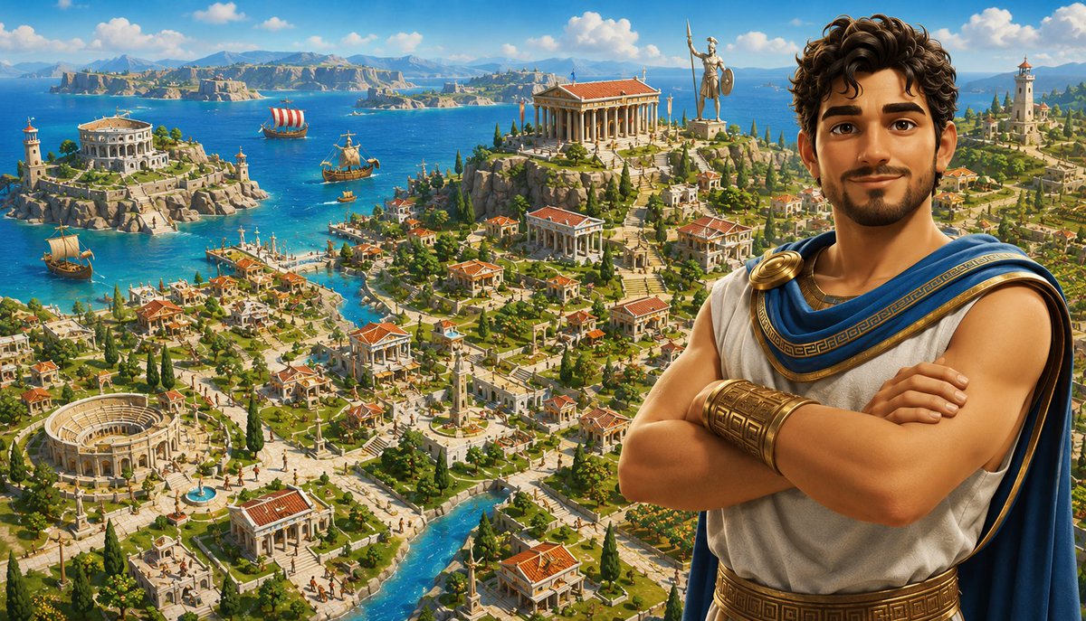 OlympiaGameSol's tweet photo. Olympia is bringing back the feeling of classic browser strategy games - but with a fresh island empire world.

Start with one small city on a Mediterranean island and grow it into a powerful civilization.

Build your Town Hall, expand your Warehouse, produce Timber, Marble, Wine, Crystal, Obsidian and Gold, research new knowledge, train armies, build fleets, and trade with other rulers across the sea.

Every island has its own resource specialty, so no player can do everything alone. Marble islands become builders. Wine islands fuel growth. Crystal islands push research. Obsidian islands strengthen war.

That means trade, alliances, strategy, and rivalry actually matter.

Olympia is not just about clicking upgrades - it is about building an economy, choosing allies, defending your island, and fighting for control of the world map.

Phantom wallet support, token-gated access, and a player-to-player token marketplace are also being added so players can trade resources like Timber, Marble, Wine, Crystal, Obsidian, and more through verified wallet transactions.

Build. Trade. Research. Ally. Conquer.

Olympia is for everyone who misses real browser strategy games.

https://t.co/KjF89VaFNC

$OLYMP
CA: F25zq8u4TbtaQxq3i1qtcndUmFaLCAAYtoraKSwYpump