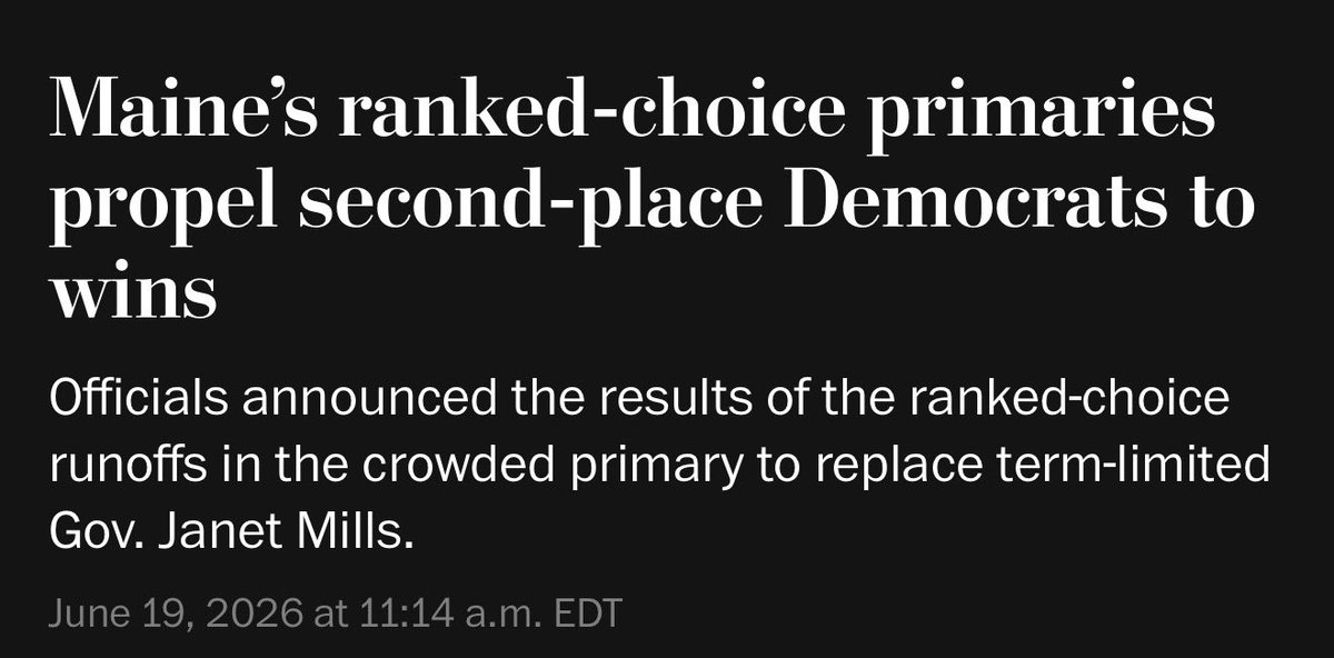 Maine tweet media