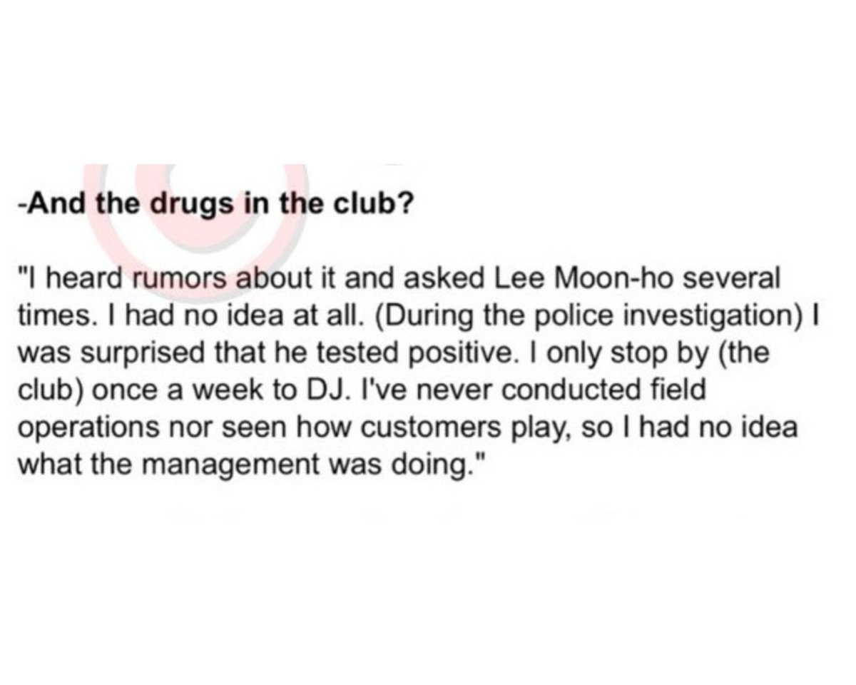 Velvetsworld's tweet photo. reminder that the ceo of burning sun lee moonho and management would purposely keep seungri in the dark regarding any issues surrounding the club https://t.co/QDBeXTse0l